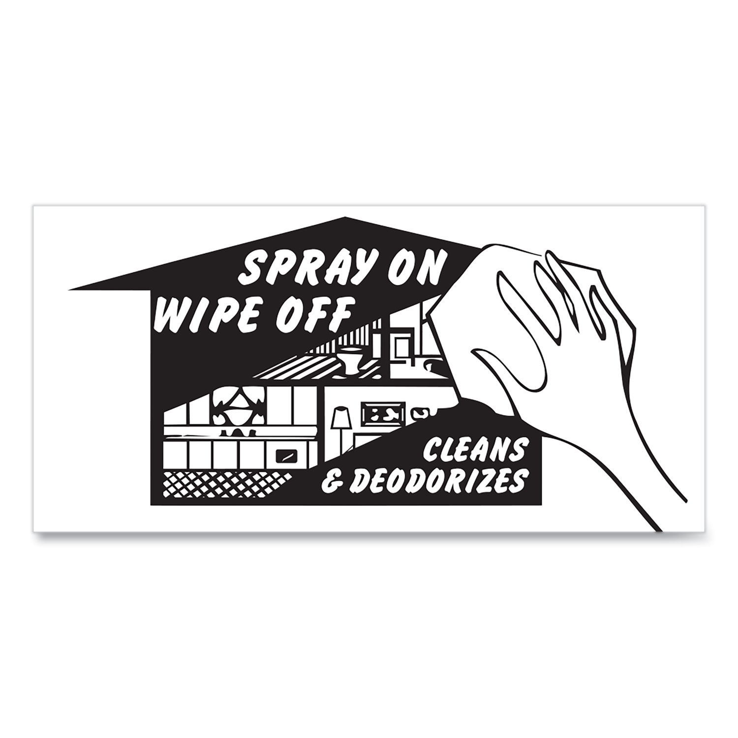 Sprayway® Crazy Clean All Purpose Cleaner, Floral Scent, 19 oz Aerosol