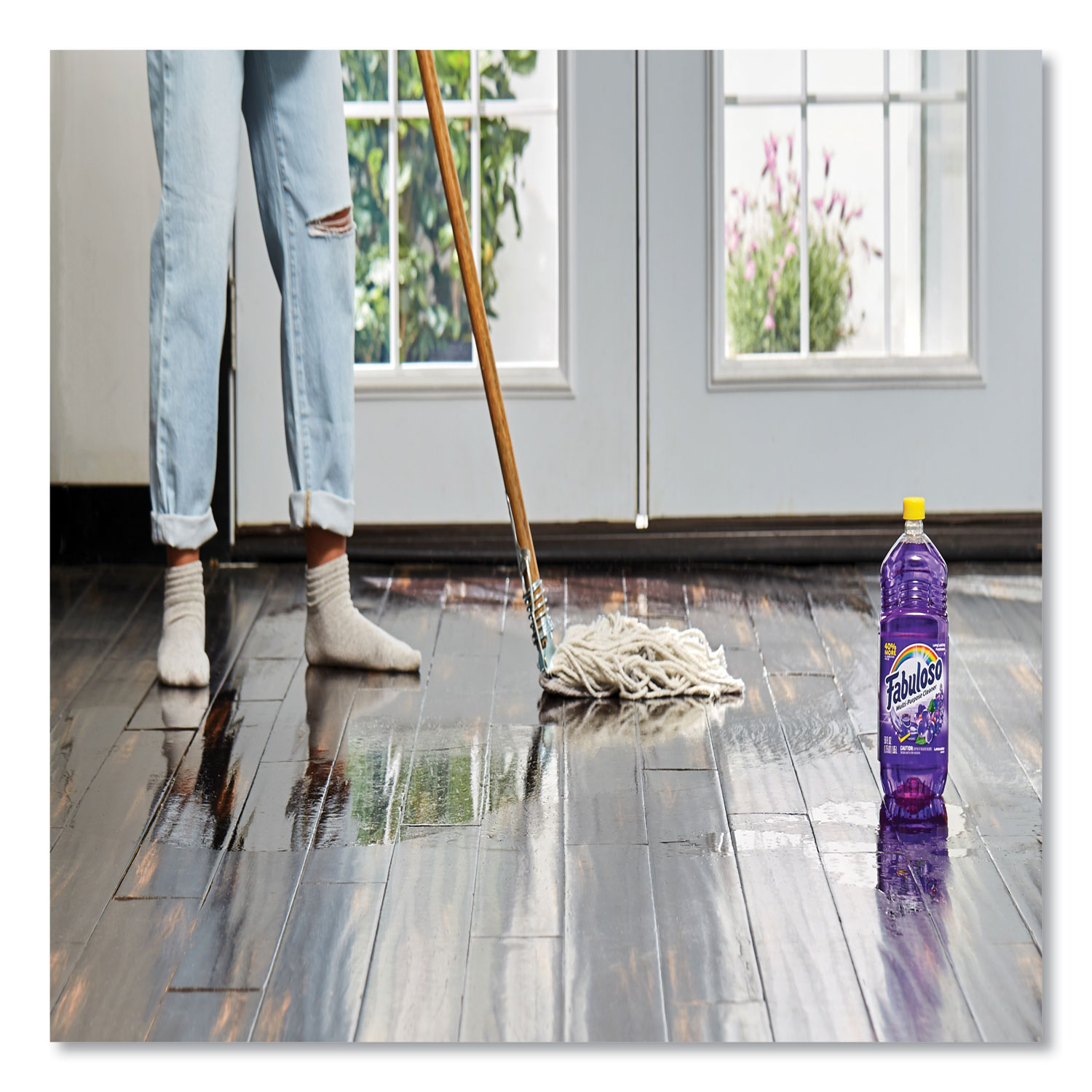 Fabuloso® Multiuse Cleaner, Lavender Scent, 56 oz Bottle AllBrite