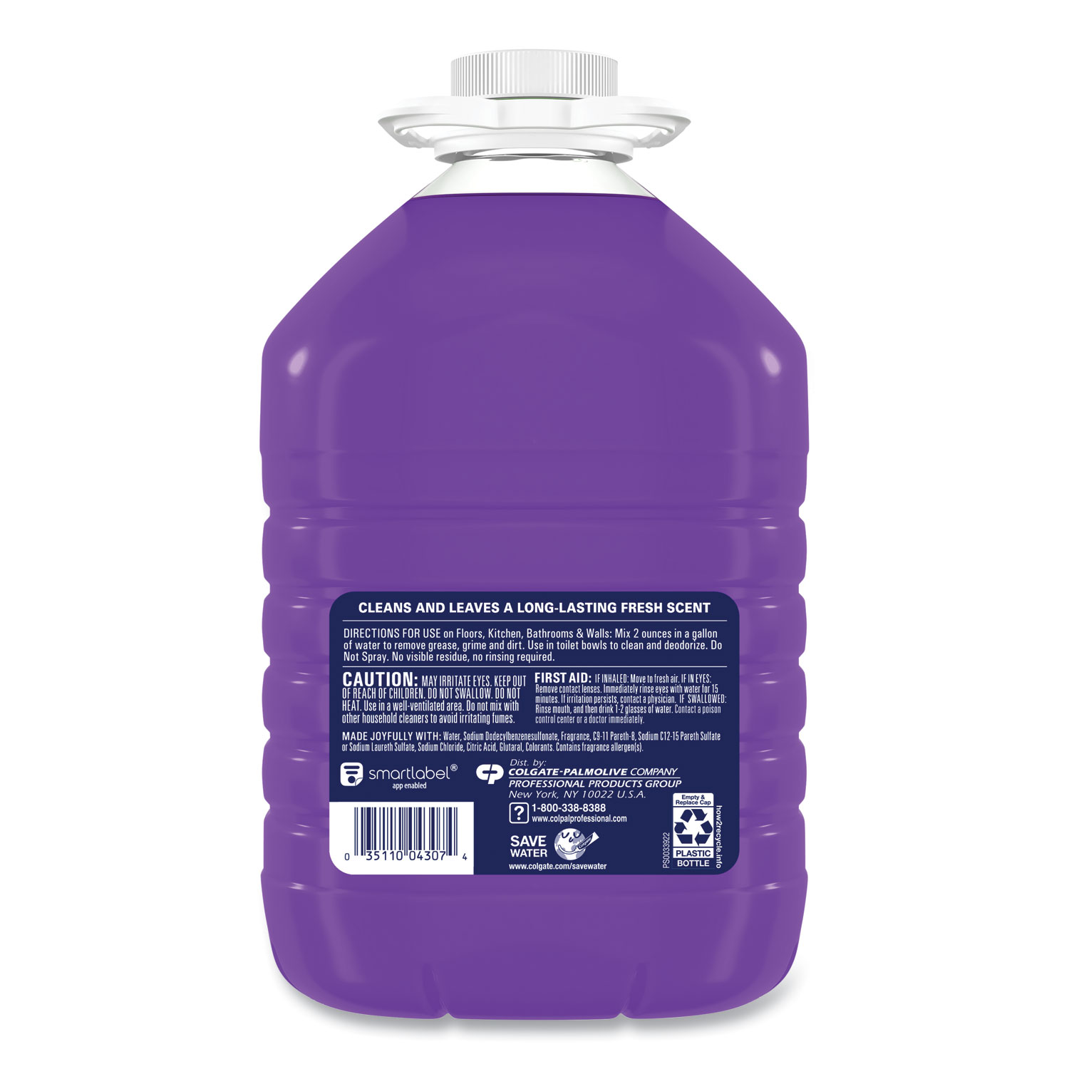 AllPurpose Cleaner, Lavender Scent, 1 gal Bottle, 4/Carton
