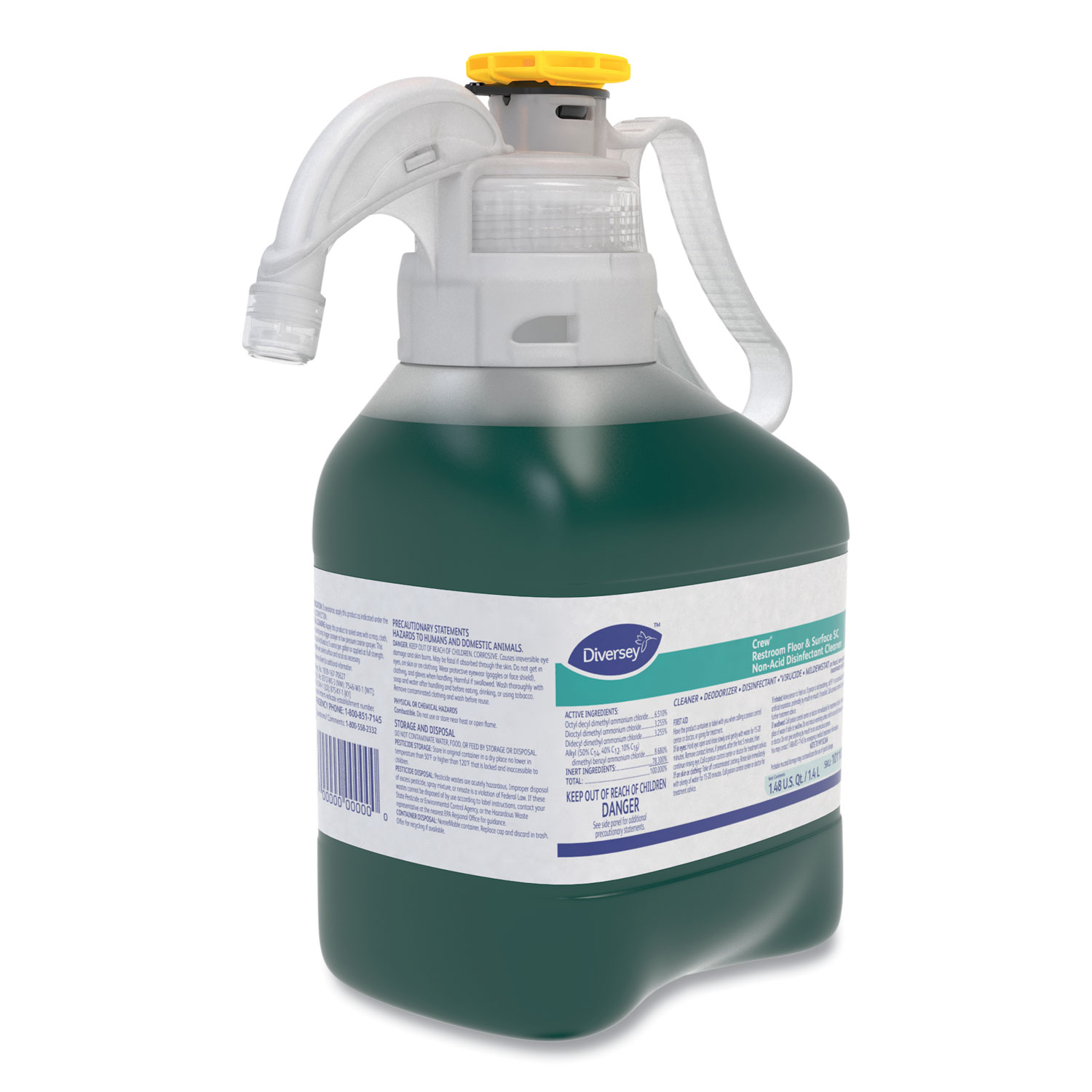 Diversey™ Crew Restroom Floor and Surface SC NonAcid Disinfectant