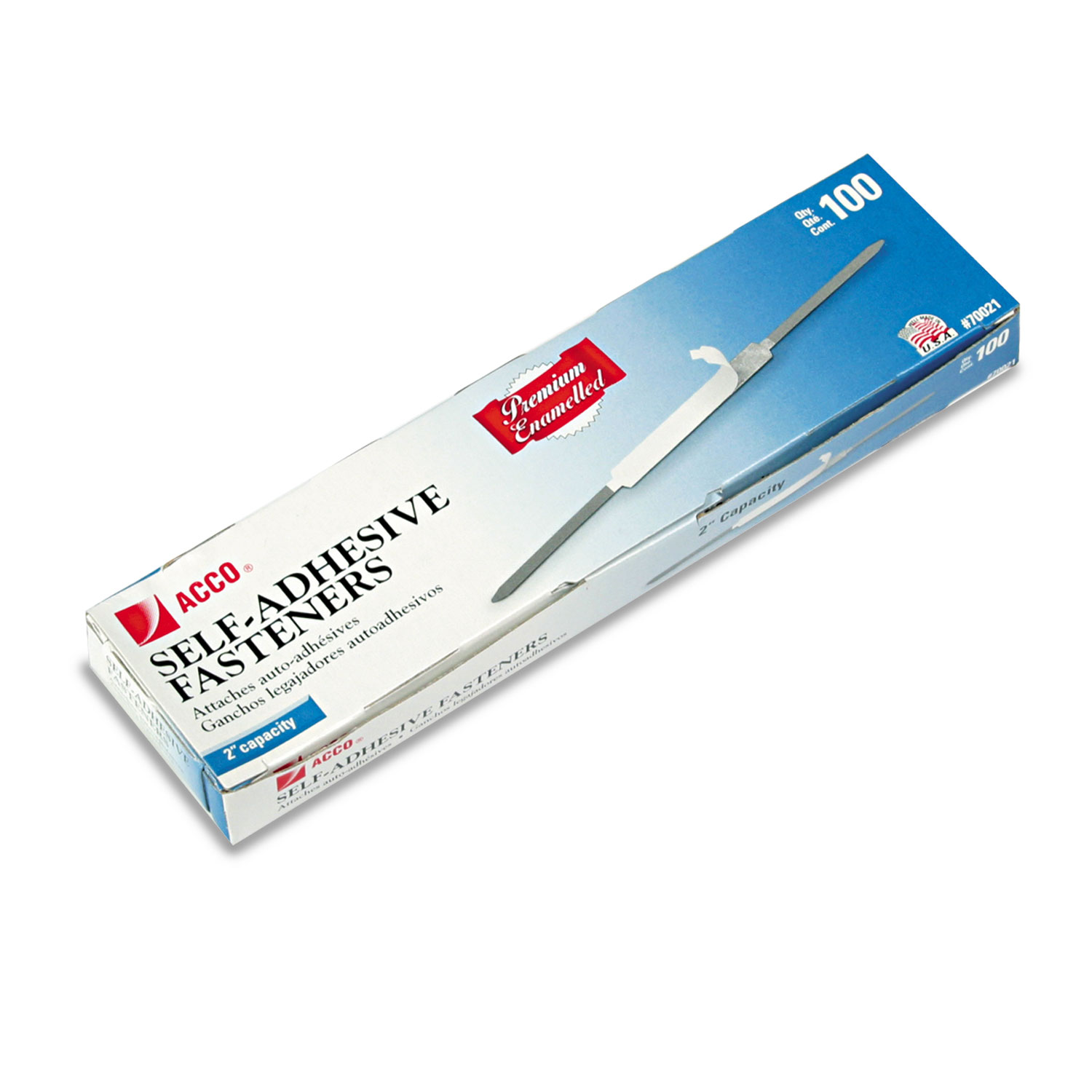 ACC70021 Acco SelfAdhesive Paper Fasteners Zuma