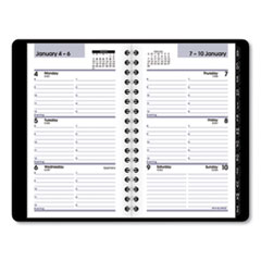 Day Minder G235 G250 2023 -2017 At-A-Glance® Dayminder Weekly Pocket Appointment Book With Telephone/Address Section, 6 X 3.5, Black Cover, 12-Month (Jan To Dec): 2022 | Suncoast Paper & Chemical