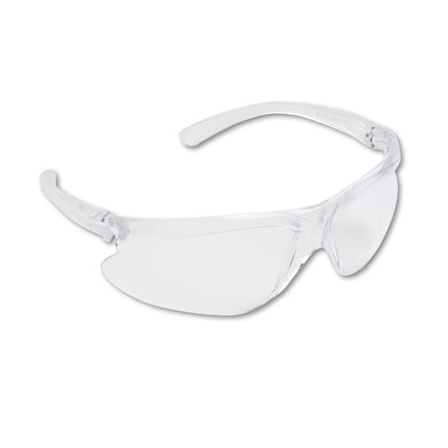 Honeywell Uvex™ Spartan 400 Series Wraparound Safety Glasses, Clear Plastic Frame, Clear Lens