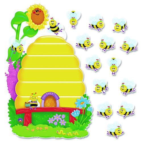 Busy Bees Job Chart Plus Bulletin Board Set 18.25" x 17.5", 38 Pieces
