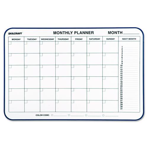 NSN4845263 Calendar Whiteboard by SKILCRAFT