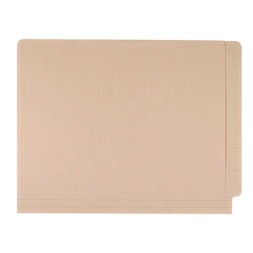 Economy End Tab File Folder, Straight Tabs, Letter Size, 0.75