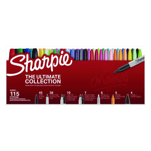 Sharpie® Permanent Markers Ultimate Collection, Assorted Tip Sizes