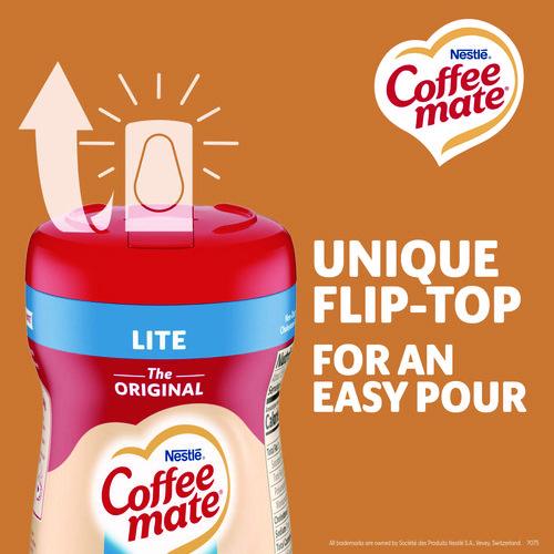 Original Lite Powdered Creamer, 11oz Canister Creamers Coffee mate®