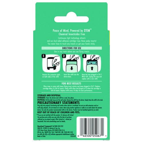 STEM Light Trap Refills, 3 Refills/Pack, 8 Packs/Carton Advance