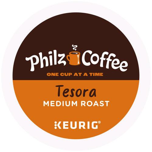 Tesora K Cups, 80/ Carton Caffeinated Philz Coffee