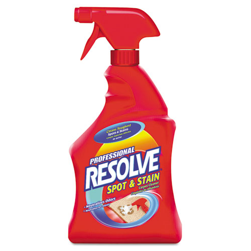 Professional Resolve Spot & Stain Carpet Cleaner, 32oz Spray Bottle