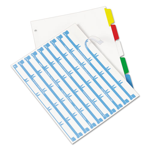 AVE11406 Avery Index Maker Print & Apply Clear Label Divider Zuma
