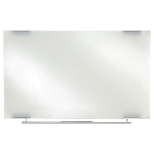 Clarity Glass Dry Erase Board with Aluminum Trim Zerbee