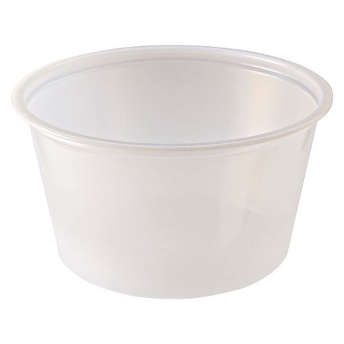FabriKal® Portion Cups, 2 oz, Clear, 250 Sleeves, 10 Sleeves/Carton