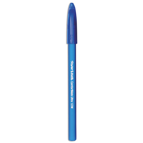 ComfortMate Ultra Ballpoint Pen, Stick, Medium 1 mm, Blue Ink, Blue