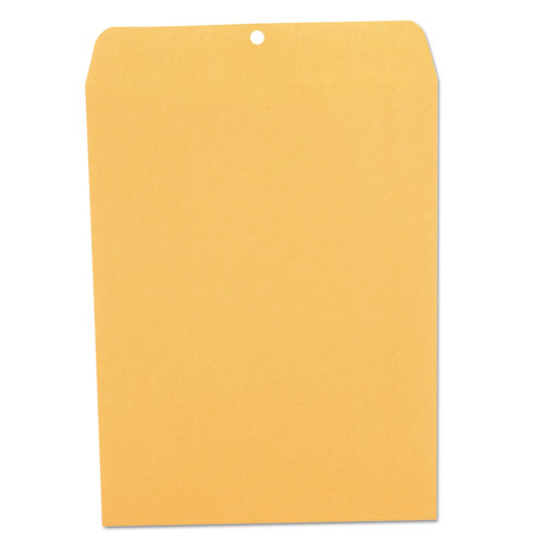 Kraft Clasp Envelope, 28 lb Bond Weight Kraft, 97, Square Flap, Clasp