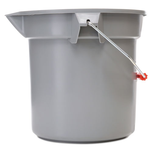 RCP261400GY Rubbermaid Commercial 14 Quart Round Utility Bucket Zuma