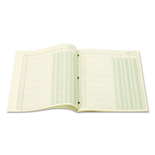 Accounting Pad, Three Eight Unit Columns, 8 1/ 2 x 11, 50 Sheet Pad