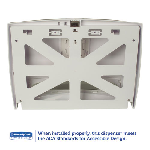 KCC09505 KimberlyClark Personal Seats Toilet Seat Cover Dispenser Zuma