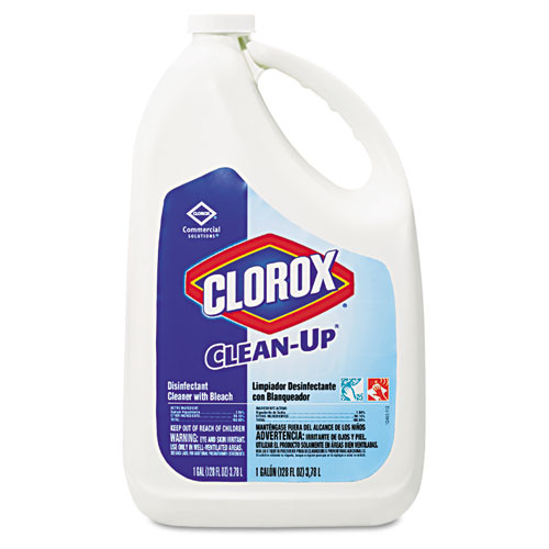Clorox CleanUp Disinfectant Cleaner with Bleach, Fresh, 128 oz Refill