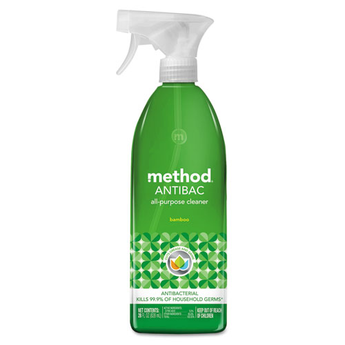 Method® Antibac AllPurpose Cleaner, Bamboo, 28 oz Spray Bottle, 8