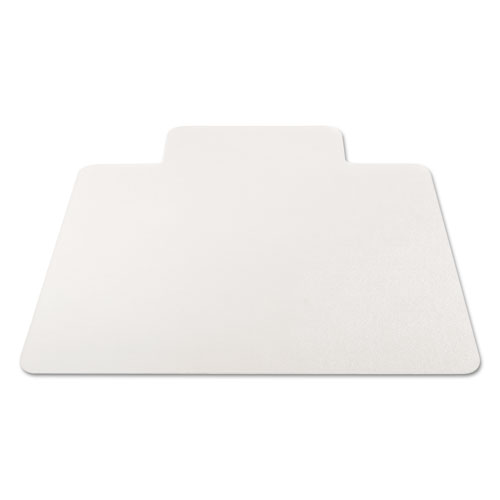All Day Use NonStudded Chair Mat for Hard Floors, 45 x 53, Wide Lipped