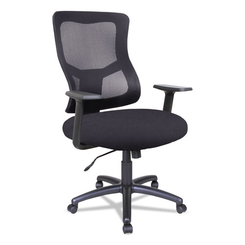 Alera Elusion II Series Mesh MidBack Swivel/Tilt Chair, Supports Up to