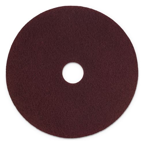 ScotchBrite™ Surface Preparation Pad Plus, 20" Diameter, Maroon, 5