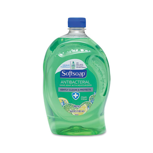Softsoap® Antibacterial Liquid Hand Soap Refill, Crisp Clean, Pink