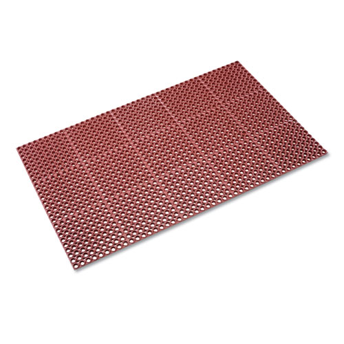 Safewalk HeavyDuty AntiFatigue Drainage Mat, GreaseProof, 36 x 60