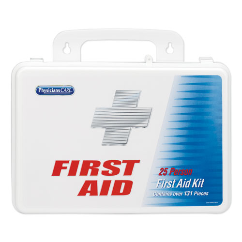PhysiciansCare by First Aid Only Office First Aid Kit, for Up to 25 People, 131 Pieces/Kit