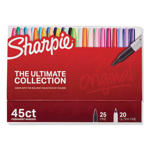 Permanent Markers Ultimate Collection, Assorted Tip Sizes/Types