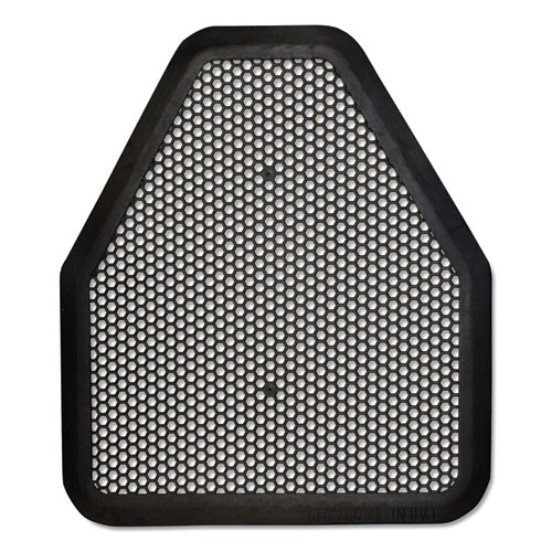 Urinal Mat, 20.75 x 18.5, Black, 6/Carton Louisiana Association for
