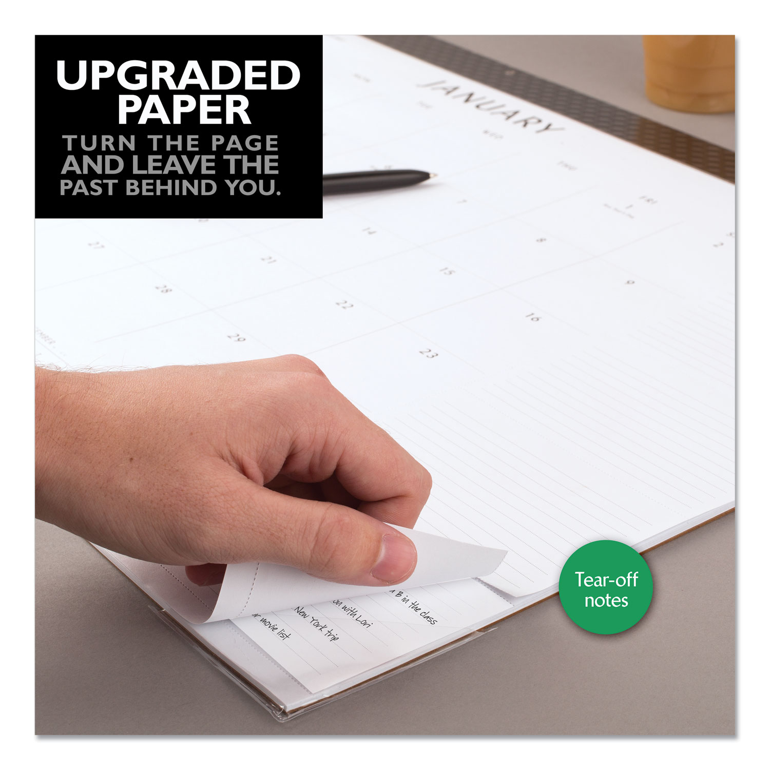 at a glance desk pad calendar 2023 ATAGLANCE® Elevation Desk Pad Calendars, 21.75 x 17, White Sheets