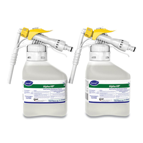 Diversey™ AlphaHP MultiSurface Disinfectant Cleaner, Citrus Scent, 1.