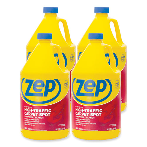 Zep Commercial® High Traffic Carpet Cleaner, 1 gal, 4/Carton ; Abel