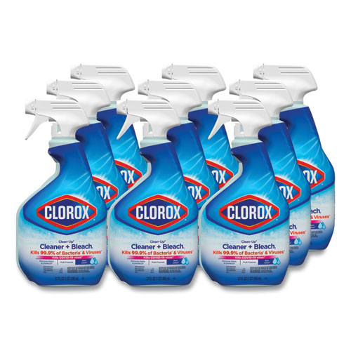 Clorox® CleanUp Cleaner + Bleach, 32 oz Spray Bottle, Fresh Scent, 9