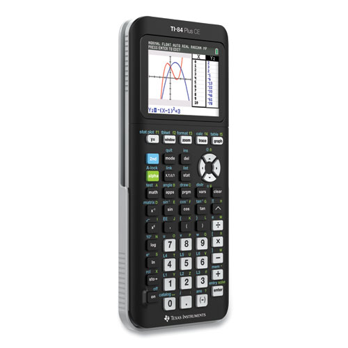 TI 84 Plus CE Programmable Color Graphing Calculator, Black
