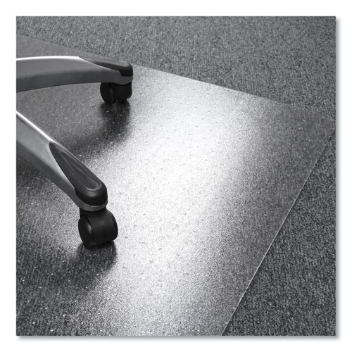 Cleartex Ultimat Polycarbonate Chair Mat for Low/Medium Pile Carpet, 48