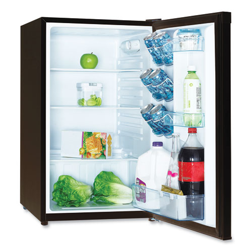 4.4 Cu.Ft. Auto Defrost Refrigerator, 19.25 x 22 x 33, Black