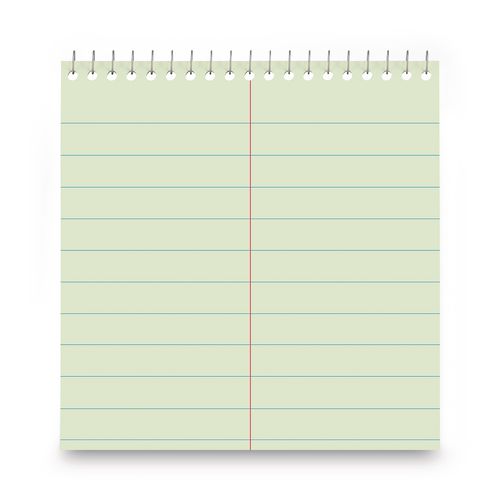 Steno Pads, Pitman Rule, Red Cover, 60 GreenTint 6 x 9 Sheets