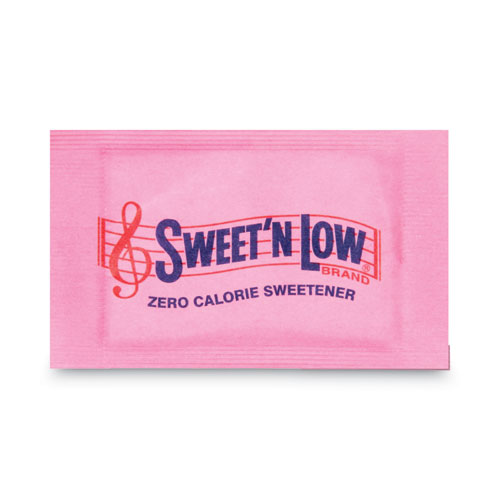 Sweet'N Low® Zero Calorie Sweetener, 1 g Packet, 400 Packet/Box, 4 Box/Carton Belle Glade