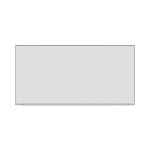 Deluxe Melamine Dry Erase Board, 96 x 48, Melamine White Surface