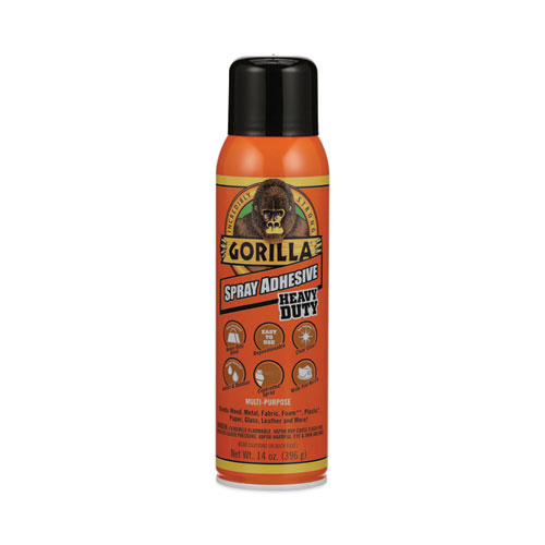 Gorilla® Spray Adhesive, 14 oz, Dries Clear CP Products, Inc.