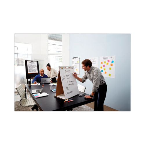 Pad Plus Tabletop Easel Pad with SelfStick Sheets and Dry Erase Board