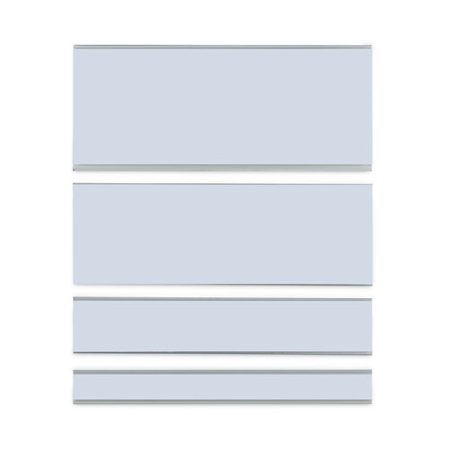 Clear Label Holders, Side Load, 6 x 2, 10/Pack