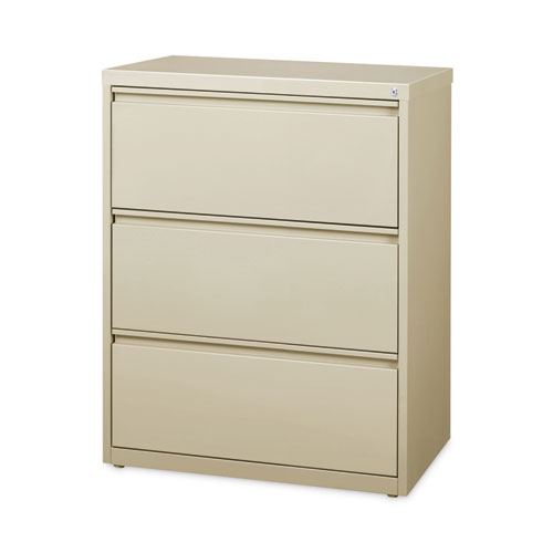 Lateral File 3 Letter/Legal/A4Size File Drawers, Putty, 30 x