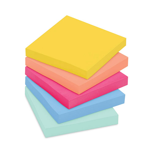Postit® Notes Super Sticky Note Pads in Summer Joy Collection Colors