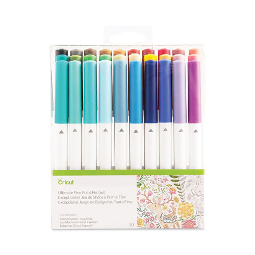 Cricut® Ultimate Porous Point Pens, Stick, Fine 0.4 mm, Assorted Ink