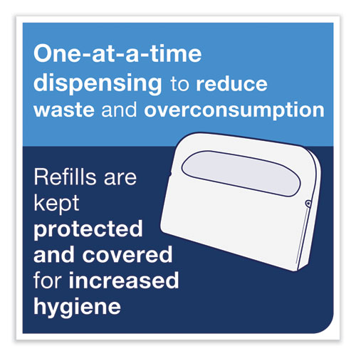 TRK99A Tork® Toilet Seat Cover Dispenser, 16 x 3 x 11.5, White,